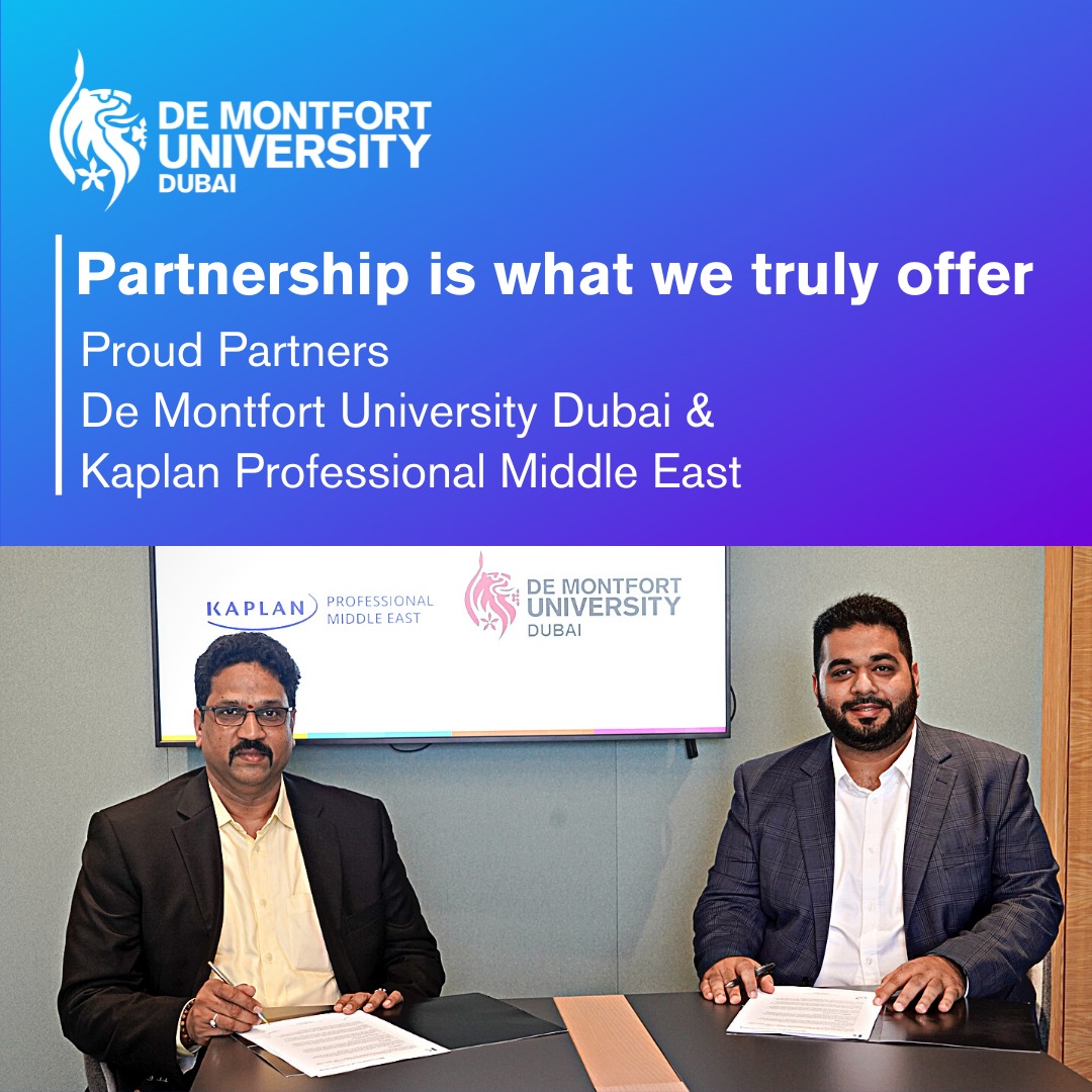 MOU with Kaplan Professional Middle East